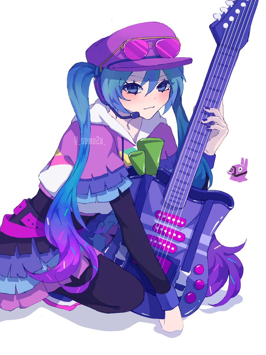 _somu2a_'s tweet photo. Fortnite Brite Miku✨ https://t.co/15ozdiHoqS