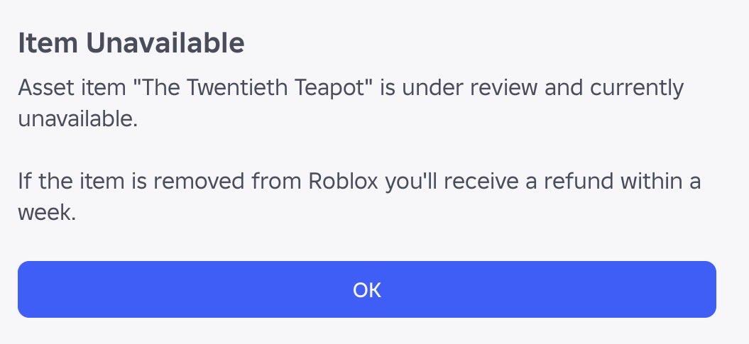 Eupofia's tweet photo. #Roblox…why the heck did u remove ur own item? https://t.co/QinNdNyC1h