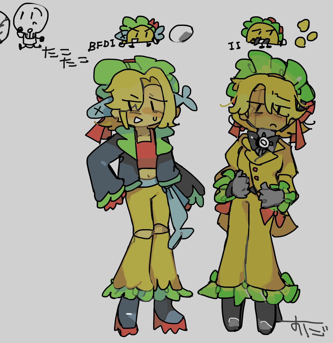 Ori51OU_'s tweet photo. 擬人化🌮🌮　no ship https://t.co/Dpf3R8iOEY