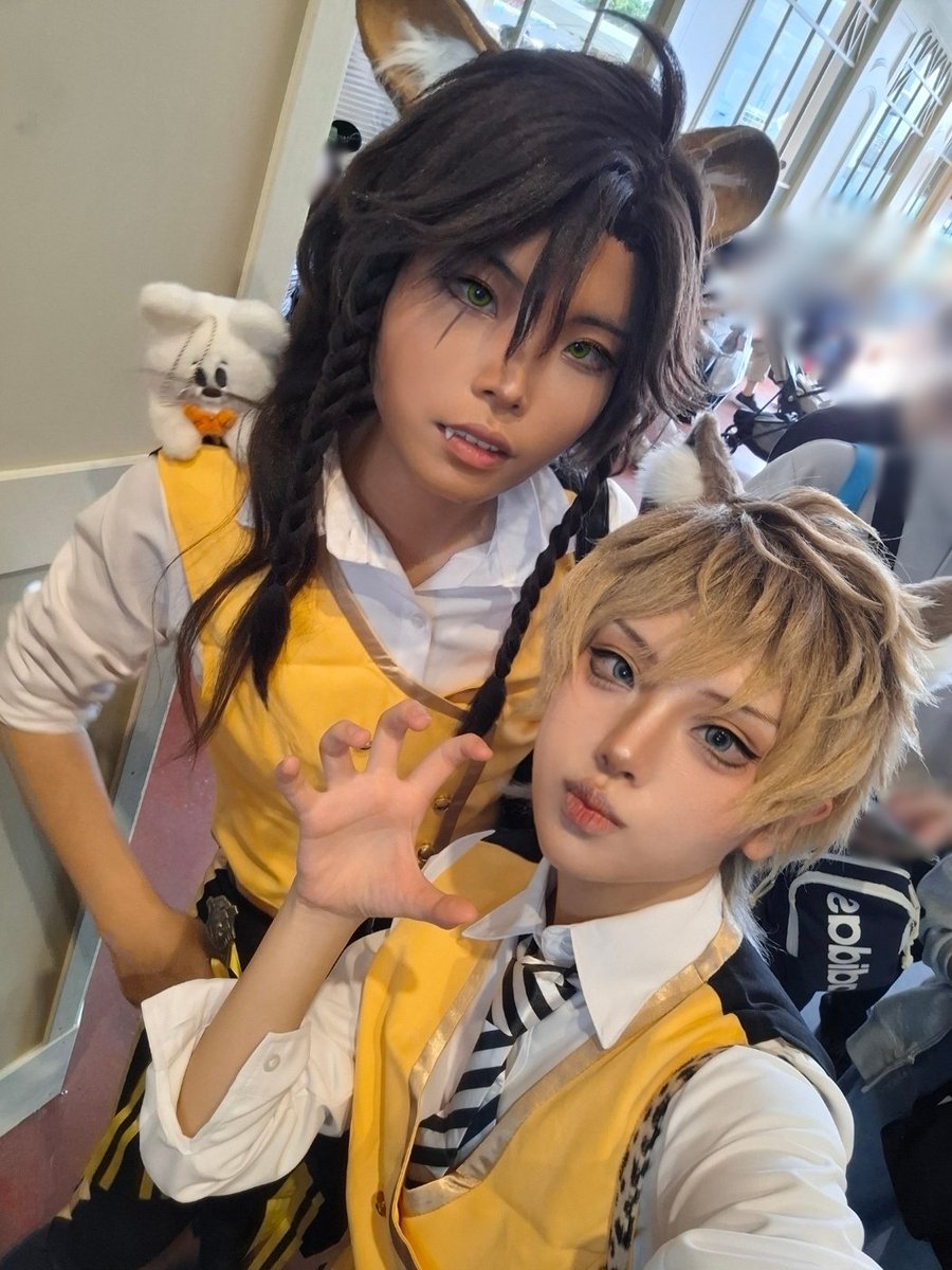 B_sorarae's tweet photo. やるじゃねえか

#Dハロツイステ #Dハロ仮装2026 https://t.co/Fy3NncA4Xw
