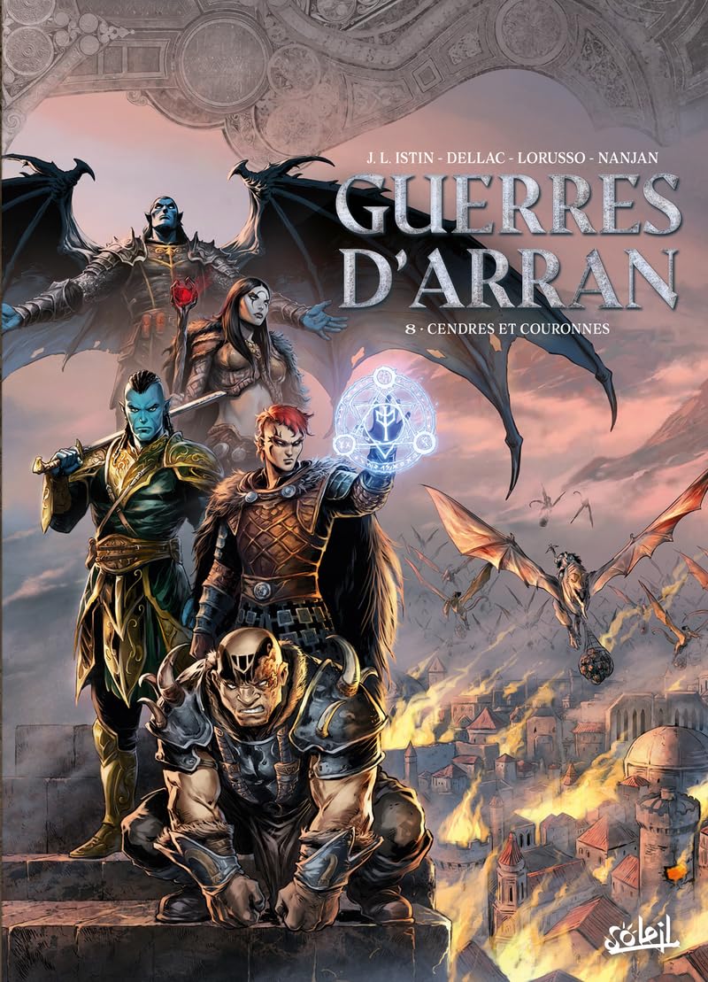 Llcharron's tweet photo. [EDITIONS SOLEIL] Chronique sur "Guerres d’Arran : Cendres et couronnes" (tome 8) de Jean-Luc Istin : https://t.co/ADFpLNPIDk #éditionssoleil #guerresdarran #mondedaquilon #jeanlucistin #BD #fantasy #elfes #nains #orcsetgobelins #mages #bandedessinée #bandedessinee #review https://t.co/PFedxrjzZp
