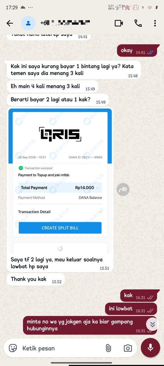 marshstorejoki's tweet photo. 2. jokgen 5star legend cust mid
3. jokgen 4star legend cust mid

on trus yah yang mau joki rank atau jokgen
avail payment after win juga🫶

whatsapp di bio avail qris
.t joki ml jokgen 

#zonauang #jokiml https://t.co/R3fDjwTTkJ
