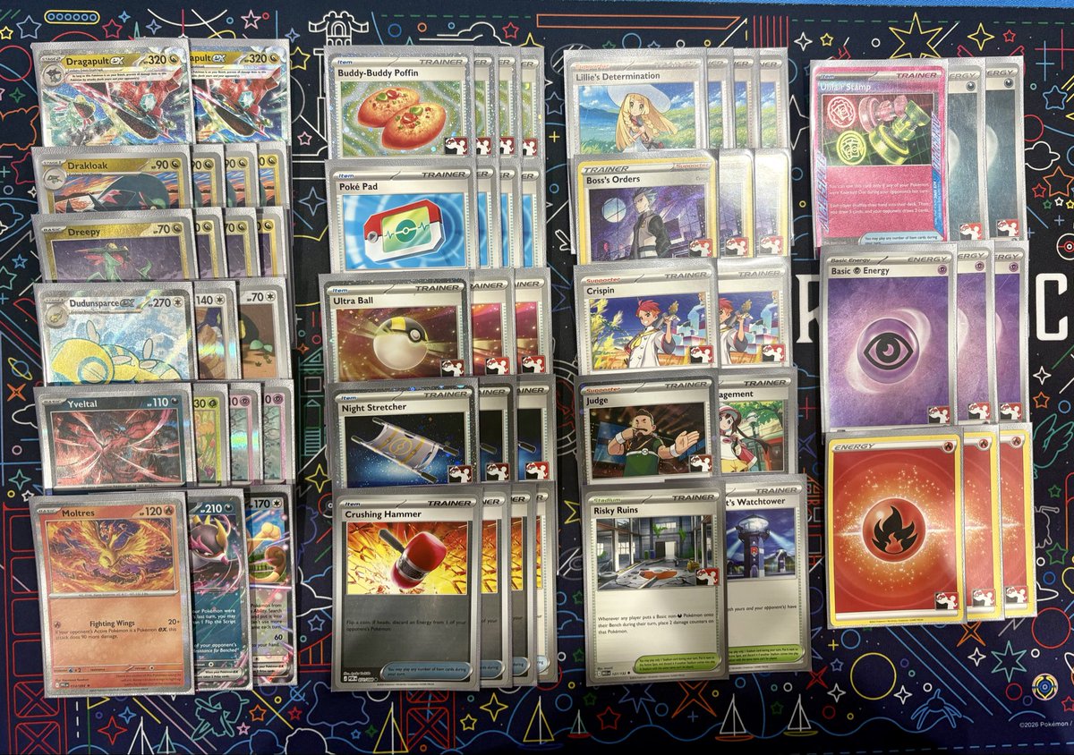 arceus_514's tweet photo. Brisbane regional 2027
Bubbled out of DAY2🫧(0-4-0)

遠かったあと1勝を掴んでDAY2進出🔥
でも一番は、悔しすぎる。まだまだ弱い。
次回はさらに上を目指せるように頑張ります。
リストは@dieyo_ng と共有で出ました！
Thanks for getting the deck ready for me @Jamaizon ,and congrats 🎉 https://t.co/AavTnYibfe