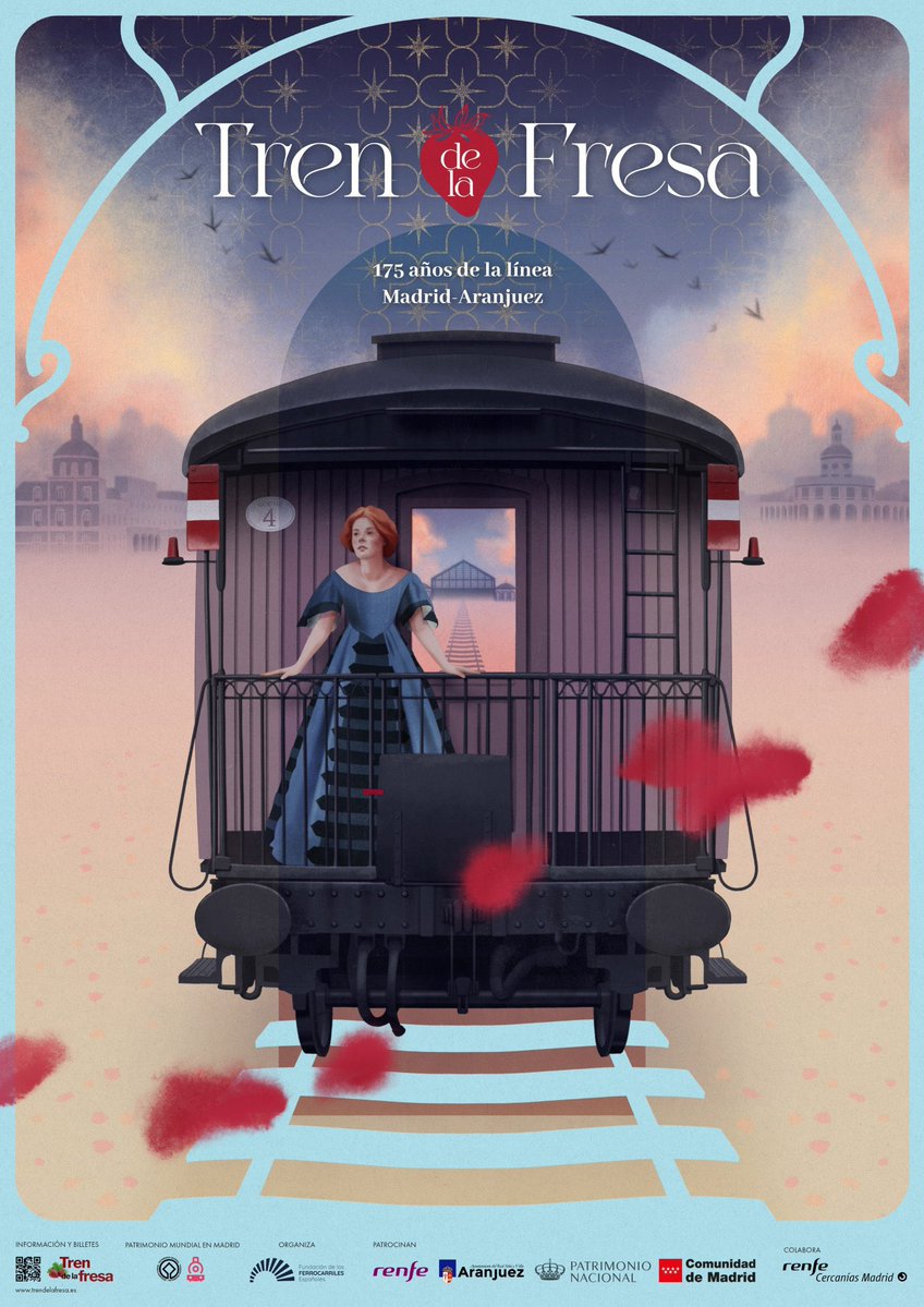 M_Ferrocarril's tweet photo. #TurismoyTren 🛤️🚞

¡Feliz #DíaMundialdelTurismo! 

🍓 El #TrendelaFresa comienza la temporada de otoño el próximo fin de semana https://t.co/l0nXEPiu3W https://t.co/ewKIu0vtZ4