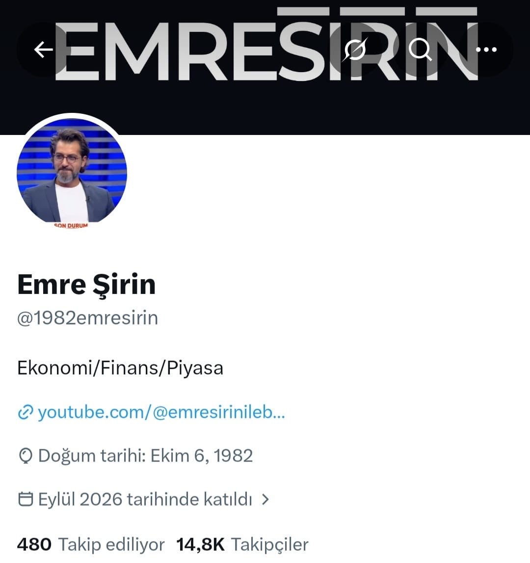 cerenkumbasar's tweet photo. Emre Şirin’den not: 
“Bu hesabım da gitti! Artık Twitter'da yokum. Yeni hesap açmayacağım. Tüm hesaplarım engellendi! Bilginize...” https://t.co/T8GPPh4mby