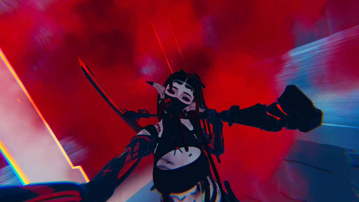 xVioletDeathx's tweet photo. ⭕️❌Entering The Spirit World 2/2 ❌⭕️

World: https://t.co/PxQXJn54Ff

#VRC #VRChat #VRCPhotography #VRChatPhotography #VRC4Photos #cyberpunk #tactical #techwear https://t.co/Mu4ieFY8aR