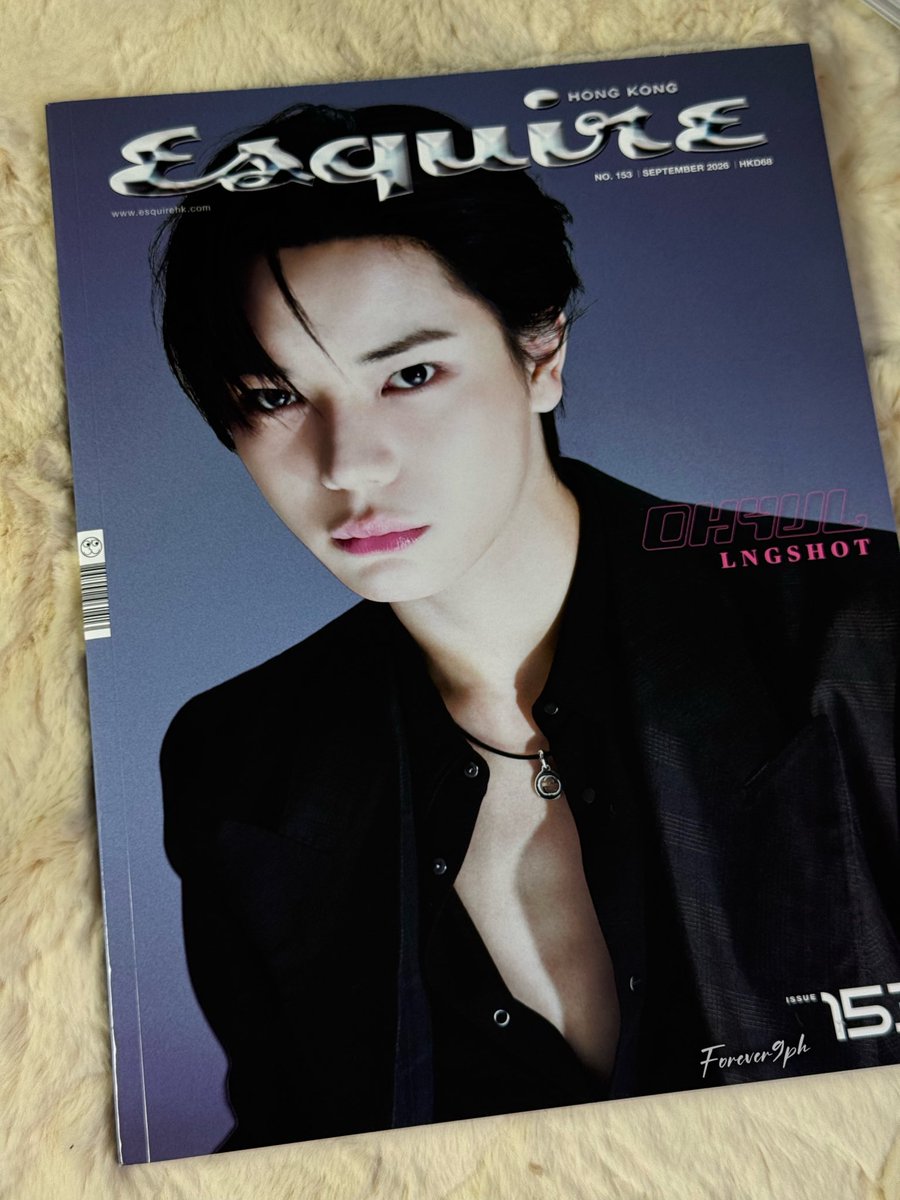 Forever9PH's tweet photo. ✨ LNGSHOT ESQUIRE  September 2026 issue magazine

💕 Ohyul cover https://t.co/w8Z08hOEii