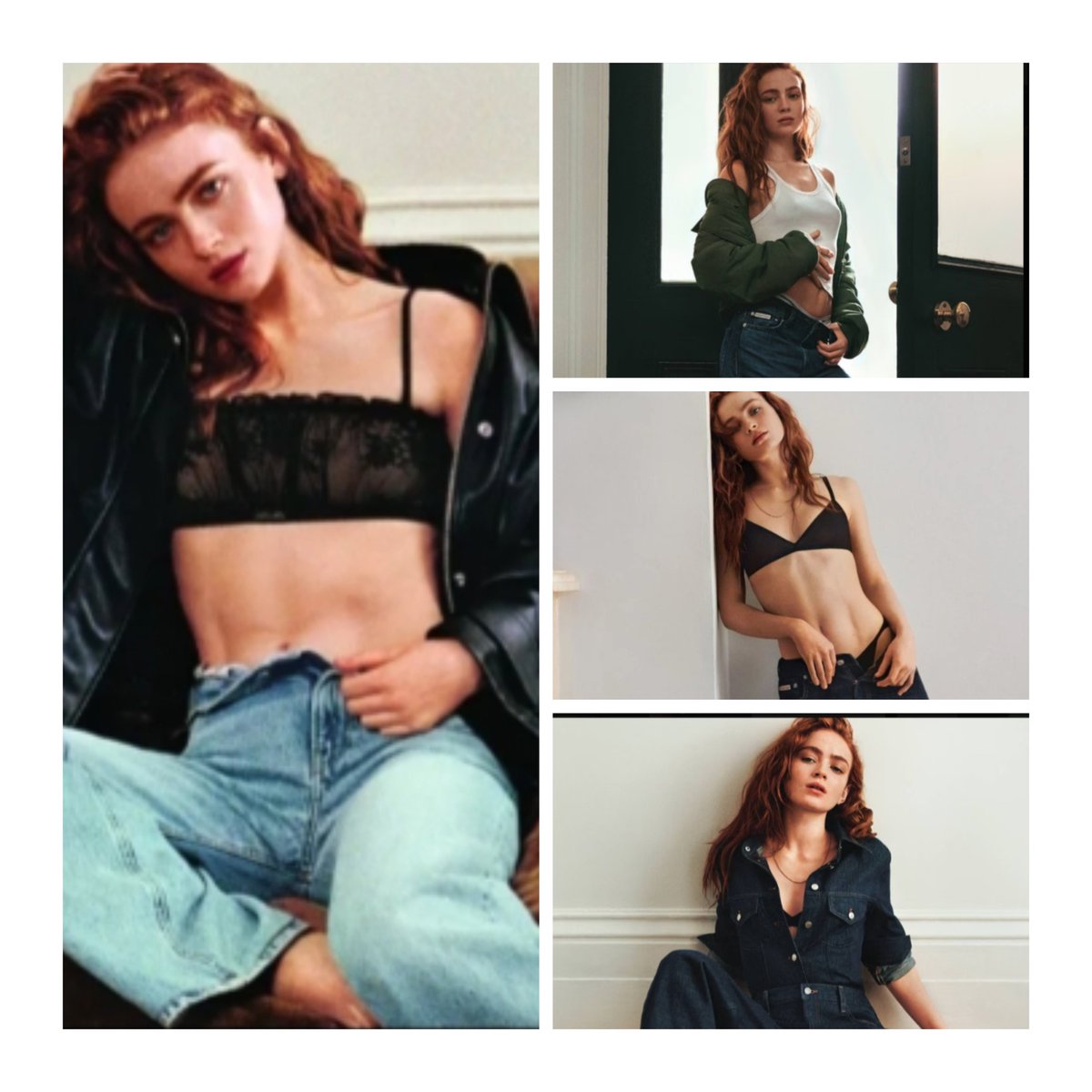 lioness_auraa's tweet photo. Sadie Sink the phenomenal growth this year she deserves from the long time ❤️❤️

The Calvin Klein campaign and now prada campaign looks are stealing all the highlights . She is naturally beautiful with some innocence on her face which most of the other celebrities lack of . https://t.co/KlbRnL5Efu