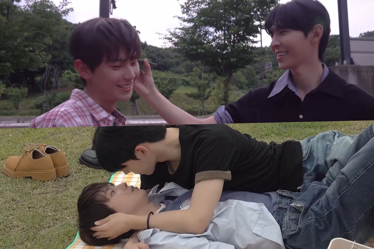 soompi's tweet photo. WATCH: #SeongInHo And #KimDoMin Bid Farewell At Final Filming For BL Drama "#Summertime"
https://t.co/mM6BlHdLJ3 https://t.co/AThPIGB0hd