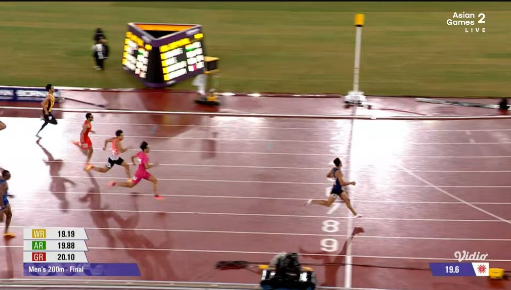 g_rentarou88's tweet photo. Boonson breaks the Games Record and equaled Asian Record with 19.88s !

#AsianGames2026 https://t.co/6VQdBJrbhq