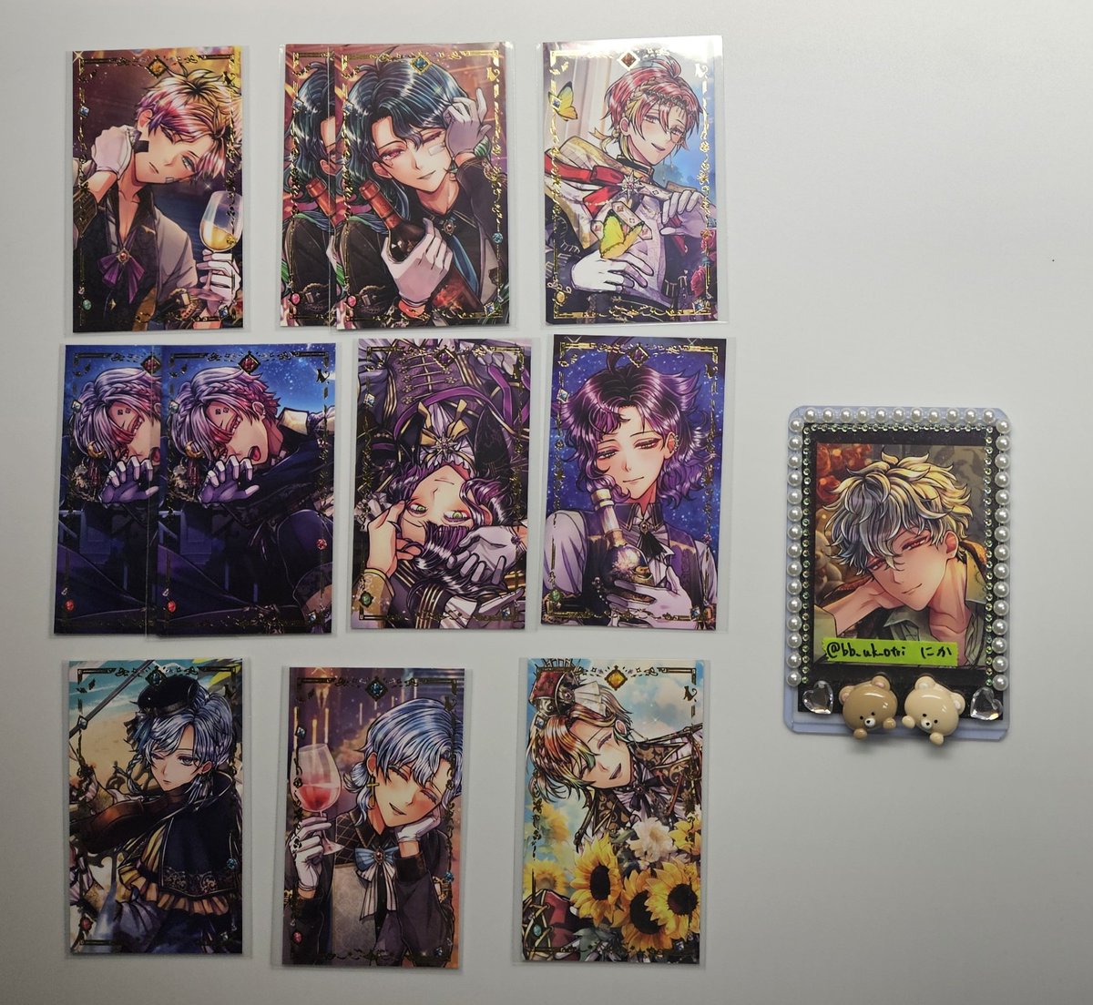 bb_uk_otri's tweet photo. 【交換】
悪魔執事と黒い猫 あくねこ
Butler's Card Collection vol.10 バトコレ

譲）ロノ、バスティン、フェネス、アモン、ラムリ、フルーレ、テディ

求）ハナマル (周年⇔🍷🍫 可)

郵送でのお取引
1枚からでもお気軽にお声掛けください https://t.co/UQRW2iFETD