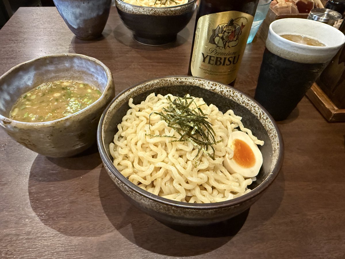 tnotwitte's tweet photo. いつものお店で梅じおつけ麺😋 https://t.co/TxmxYDiy5u