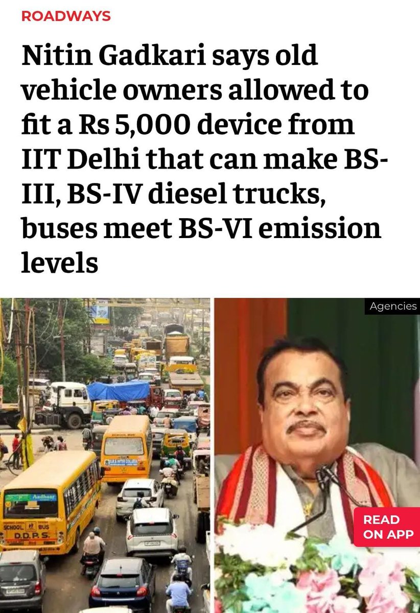 iabhi95's tweet photo. Standardisation is vital for new green tech and Nitin Gadkari ji is ensuring absolute quality through Automotive Industry Standard 228. This official notification sets rigid technical parameters for commercial retrofit devices that upgrade older diesel trucks to near BS VI emission limits. Paired with a transparent traffic penalty point system and insurance rewards for safe drivers he is fixing multiple national systems at once. Incredible multi sectoral execution delivers results.