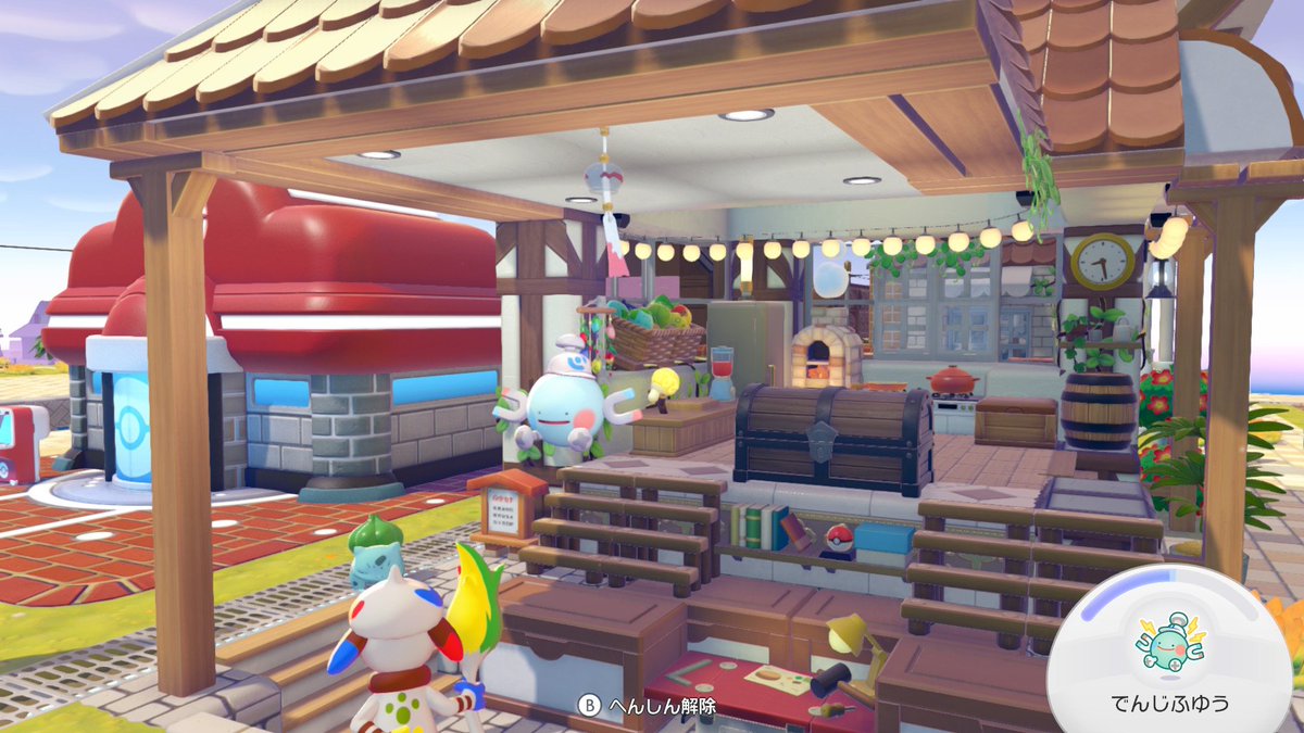 nakaika_'s tweet photo. ぽこあ楽しい〜！
ニャースのお店リメイクした✨ https://t.co/YSVfFY7kCU