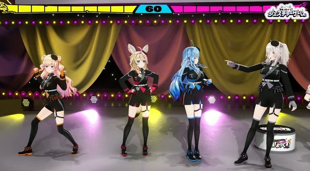 orange_memorand's tweet photo. 2日目もあっという間だったけど、ライブパート前のこよちゃんのコメントが流石のずのーだったし、ゲーム間の自由なわちゃわちゃとか配信を通してブレイクタイム中の現地のいろんな様子が見られたのも楽しかった
自由にholoXサイドに混ざっては回収されていくねねち好き
 #ねぽっくすday2 https://t.co/84F42LFd5U
