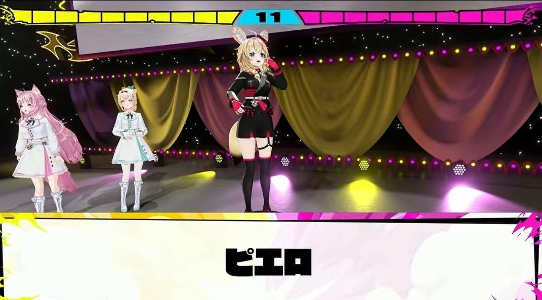 orange_memorand's tweet photo. 2日目もあっという間だったけど、ライブパート前のこよちゃんのコメントが流石のずのーだったし、ゲーム間の自由なわちゃわちゃとか配信を通してブレイクタイム中の現地のいろんな様子が見られたのも楽しかった
自由にholoXサイドに混ざっては回収されていくねねち好き
 #ねぽっくすday2 https://t.co/84F42LFd5U