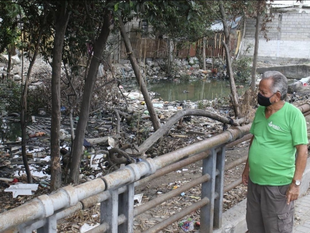 egraetzer's tweet photo. EL ESTERO SALADO APESTA:

Qué pena y vergüenza ver en qué hemos convertido el estero donde alguna vez nadábamos. 

Hoy es una cloaca de aguas servidas, basura, malos olores y contaminación.

Es inadmisible e insoportable que familias y negocios de Urdesa, Miraflores y otros sectores populares, tengan que sobrevivir y trabajar diariamente entre la inmundicia, la pestilencia y la podredumbre.

Hay que actuar: eliminar las descargas contaminantes, rehabilitar el alcantarillado, limpiar y recuperar el estero y controlar permanentemente la calidad del agua.

No podemos resignarnos a vivir entre la inseguridad y la pestilencia.

El Estero Salado debe recuperarse. Guayaquil merece vivir dignamente.