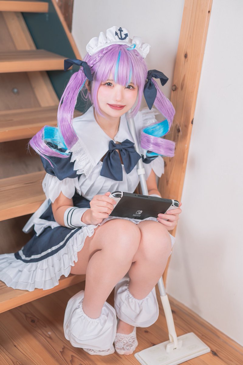 pnopno080's tweet photo. おサボりメイド...さん？(  ･᷄ᯅ･᷅ ) https://t.co/uzCKd44WLg