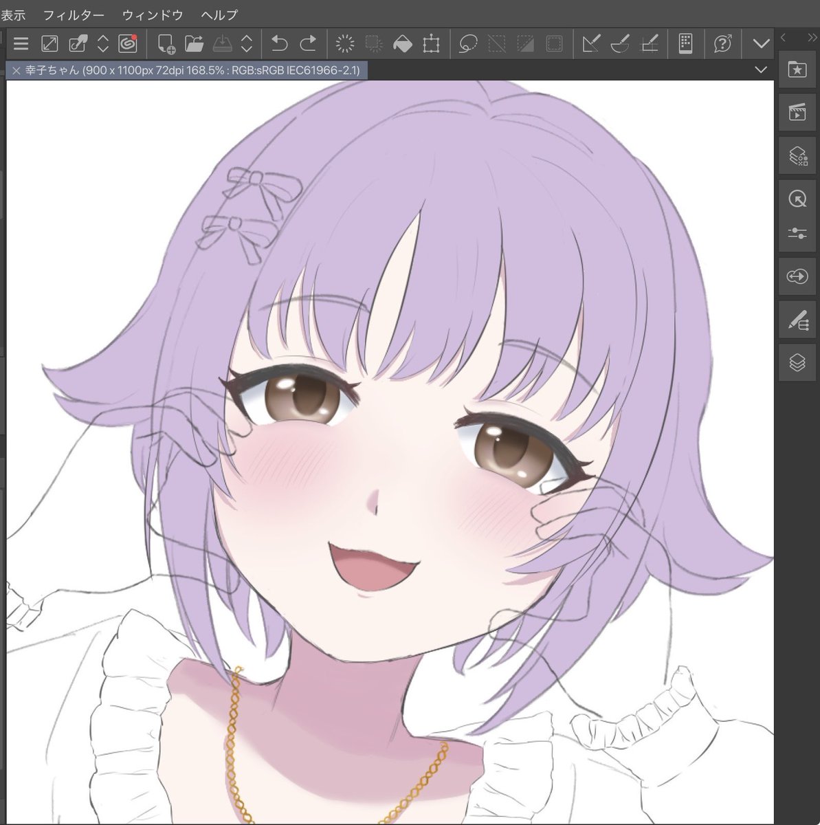 muriso___da's tweet photo. 輿水幸子ちゃん描いてる˘ ᴗ  ̫ ᴗ ˘ https://t.co/XHxUQcGbjU