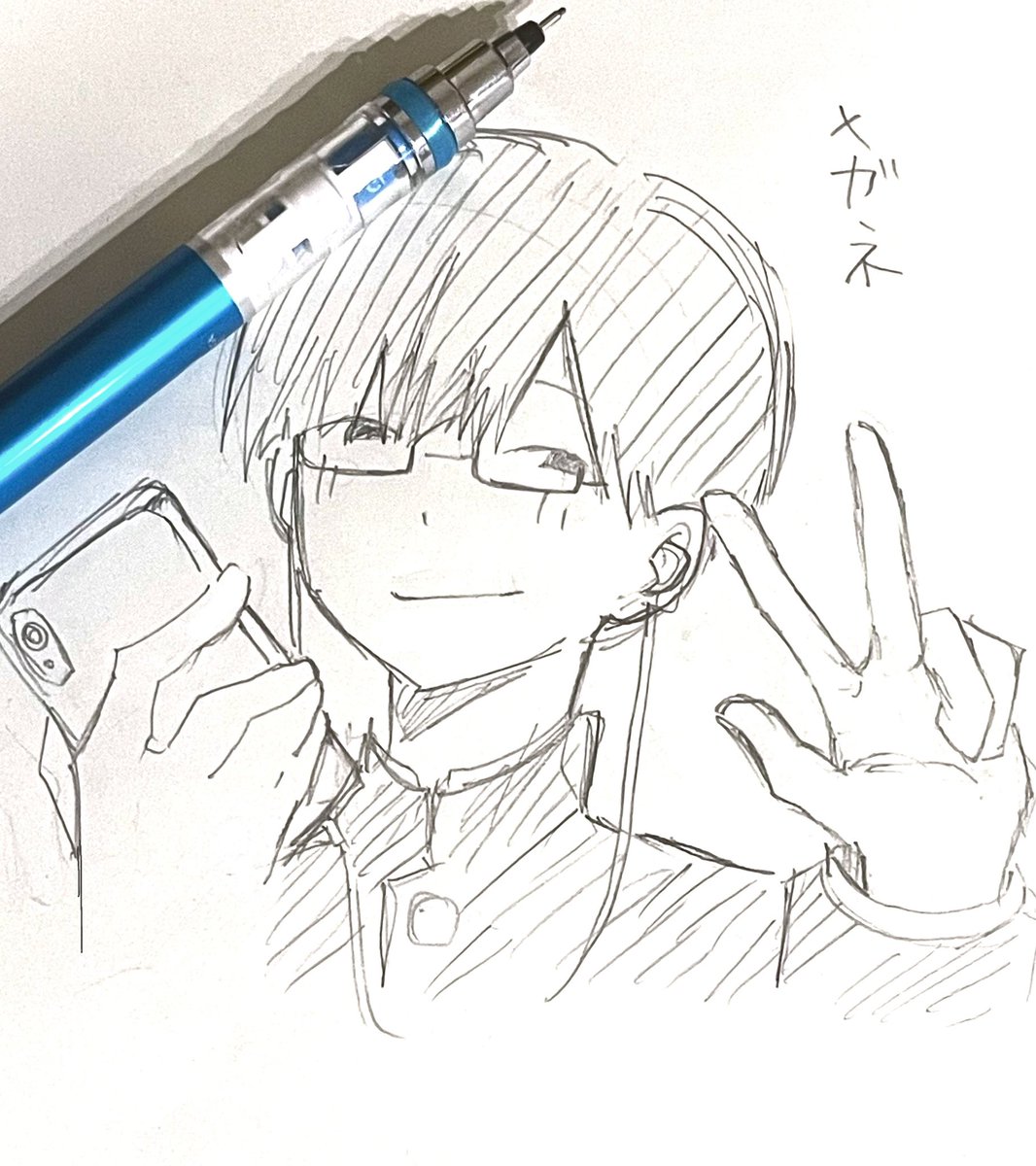 mq0_8n's tweet photo. クルトガを買いました
らくがき
#ぎなさんに描いたよ https://t.co/luZkafDuHl