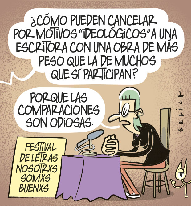 berlich's tweet photo. El Tira y Afloja de hoy: FESTIVAL DE LA CANCELACIÓN. https://t.co/66gLt1fBEY