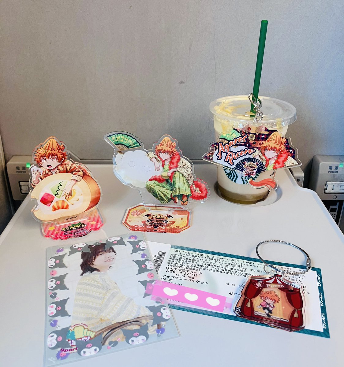 kisa_over20's tweet photo. デビパ2昼の部参加してきました👿
作品イベントにほぼ縁がなかったのでドキドキしてましたが、作曲家さんのお話聞けたり、原作者さんも登壇されててお姿拝見できて嬉しかったです✨
拓斗くん演じるアガレスくんのお声も聴けて良かった~アガレスくんは今日も王子だったな🤴☁️

#デビパ2 https://t.co/PWIK4Aog4m