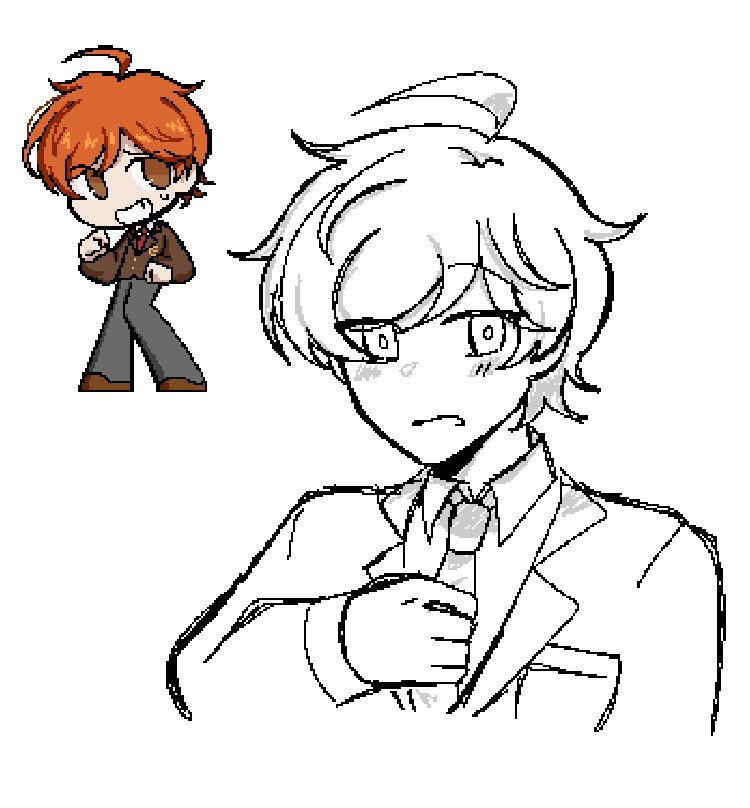 shiibwrry's tweet photo. been getting into digital pen recently, also more yuki cause he's fun to draw 🥹
#sdra2 #yukimaeda https://t.co/V860C6njpl