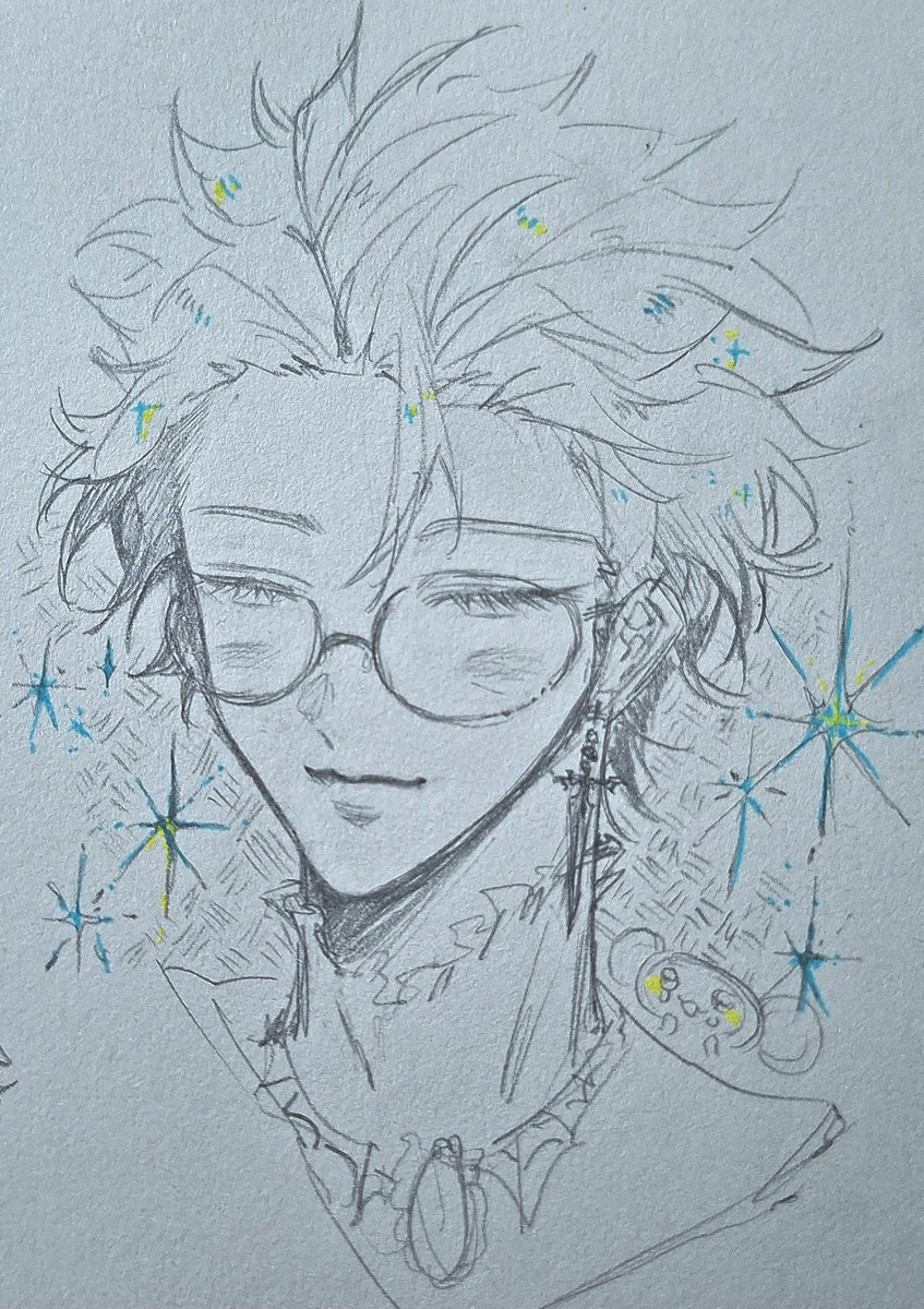 zivvikal's tweet photo. He's sparklinggg 🥹🥹 I need to draw MORE of him!! https://t.co/eYOQRykVyh