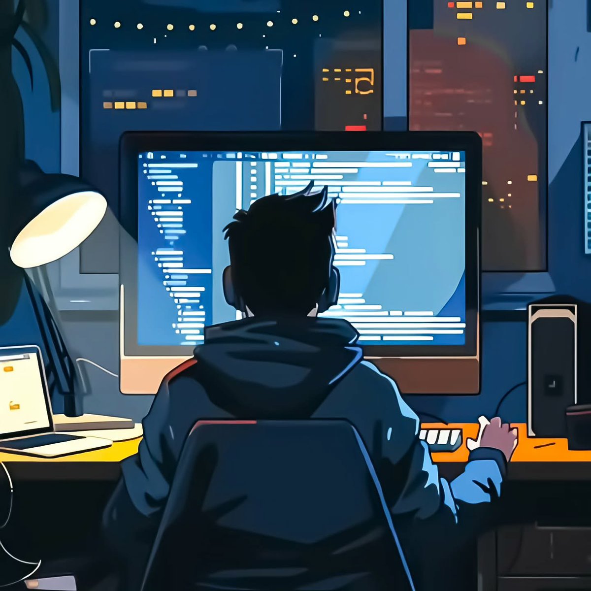 charle2creative's tweet photo. My neon code world.
#Cyberpunk #Coding #DigitalArt #Neon #Tech https://t.co/UDHzpoAZAy