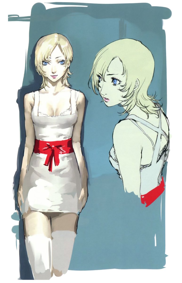creativeuncut's tweet photo. Catherine character concepts and sketches from Catherine. 

More art from the game: https://t.co/lgZ6iUl0Ju https://t.co/YelEQkeq7m