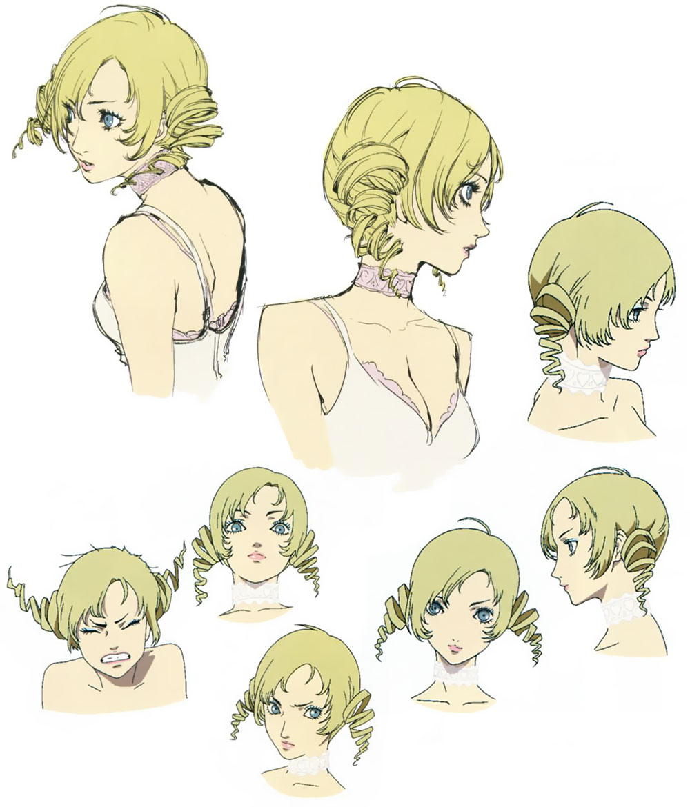 creativeuncut's tweet photo. Catherine character concepts and sketches from Catherine. 

More art from the game: https://t.co/lgZ6iUl0Ju https://t.co/YelEQkeq7m
