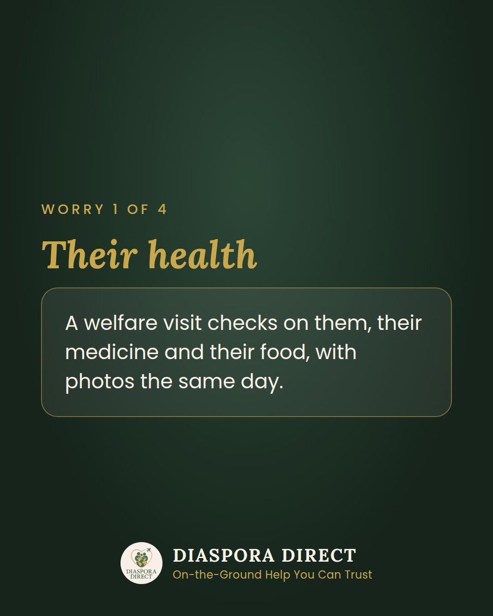 Diaspora_Direct's tweet photo. What worries you most about family back home: their health, money being misused, property, or them being alone? Tell us yours below, and here's how we help with each. #ZimbabweDiaspora https://t.co/IJyFgABYmP