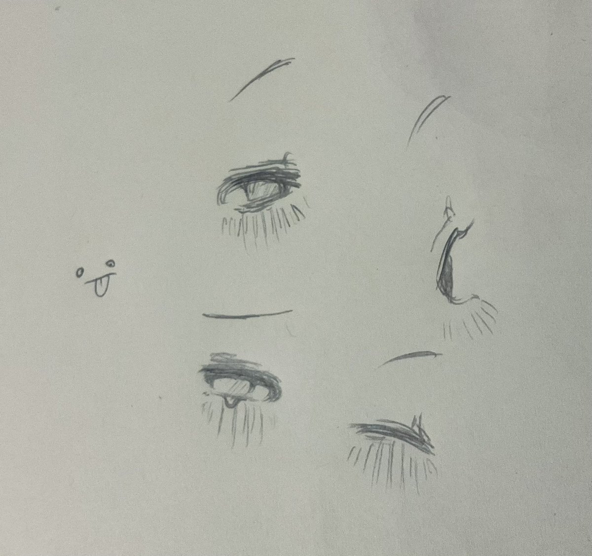 idio4444's tweet photo. 片目しか描けない
#イラスト　#目 https://t.co/TKt9K0Bgog