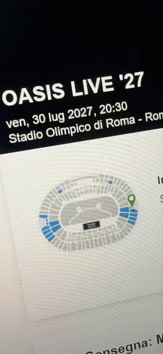 Kia_Boz's tweet photo. Ci vediamo a Roma ✨#oasis https://t.co/yqVmpZkDTg
