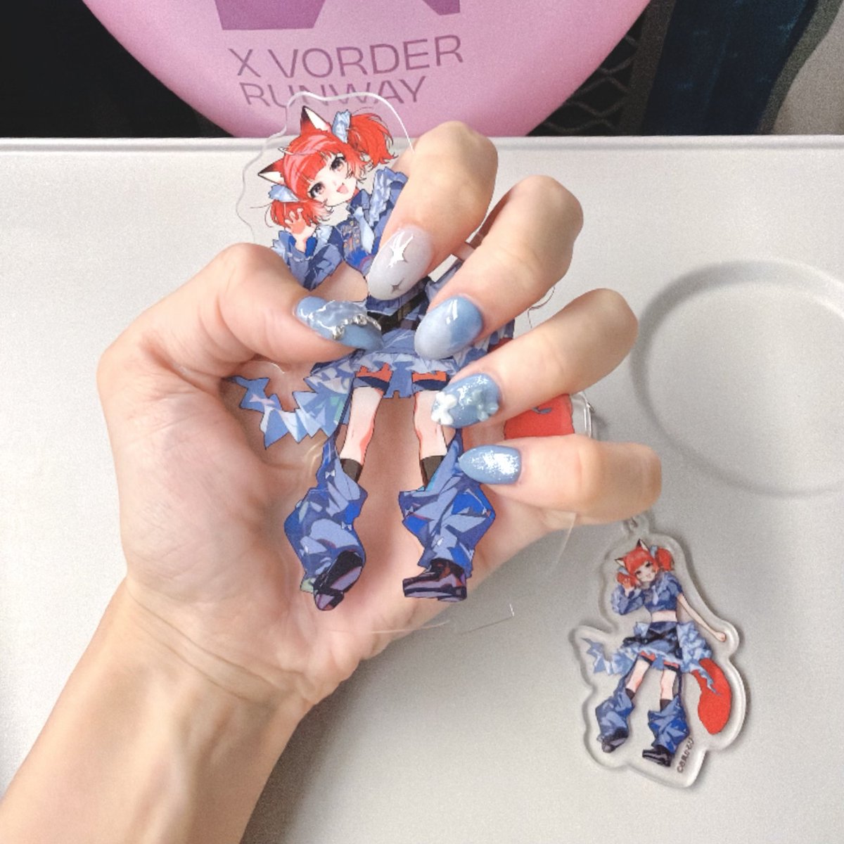 rirerere's tweet photo. めちゃくちゃ良いイベントでした🥹
こんな素敵なイベントまたやってほしい〜！✨
かるび本当に可愛くて終始癒された🥩

#X_VORDER_RUNWAY https://t.co/BEXd9nAFrd