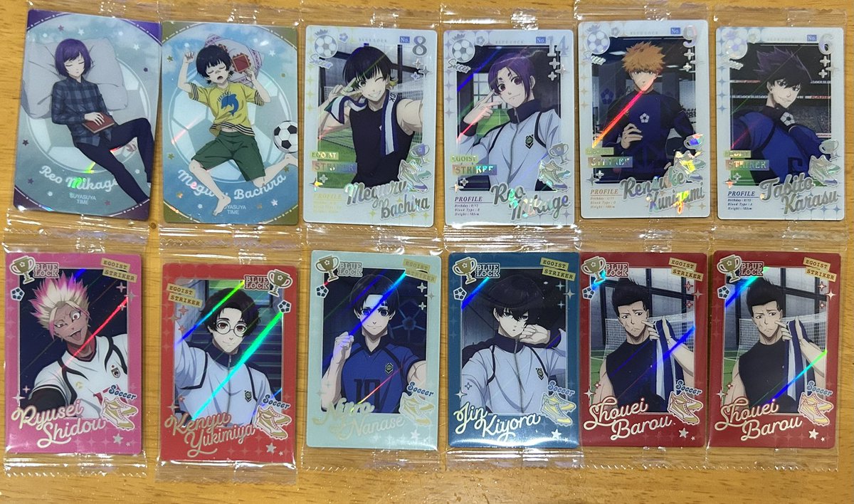 Co_o0o_'s tweet photo. 【交換】
ブルーロック ブルロ ウエハース

求:久遠渉

譲:画像のもの

久遠渉の過去グッズは買取検討します♡

検索からでも気軽にお声掛けください
(ᐢ ̥_  _ ̥ᐢ)  🎀💫 https://t.co/jcHhE03iJ6