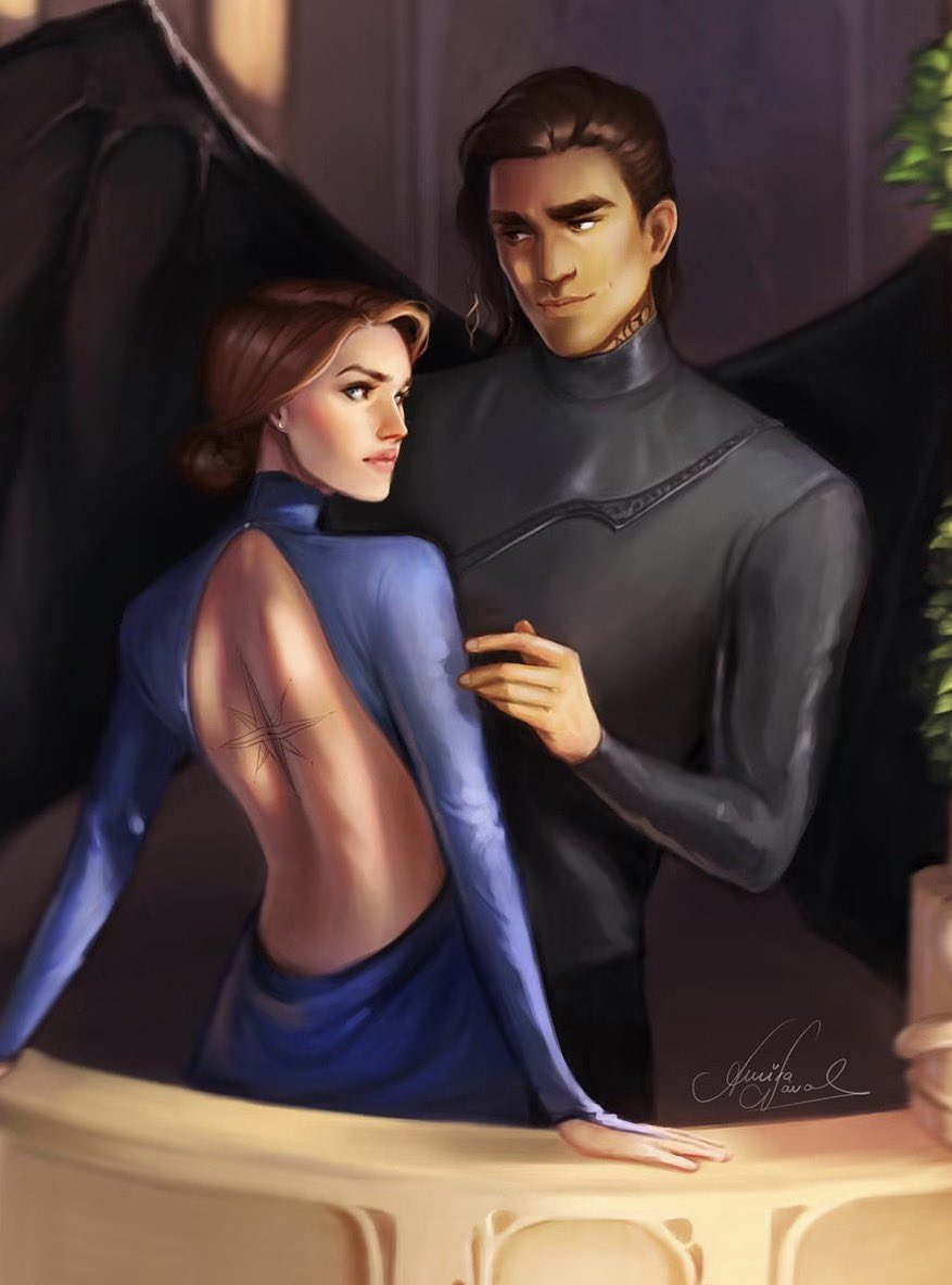 mforelriel's tweet photo. Three Sisters x Three Brothers ✨🏔️✨
#elriel #feysand #nessian 
Commission by me, art by Amiranaval 🤍 https://t.co/Ks6GCjDAzU