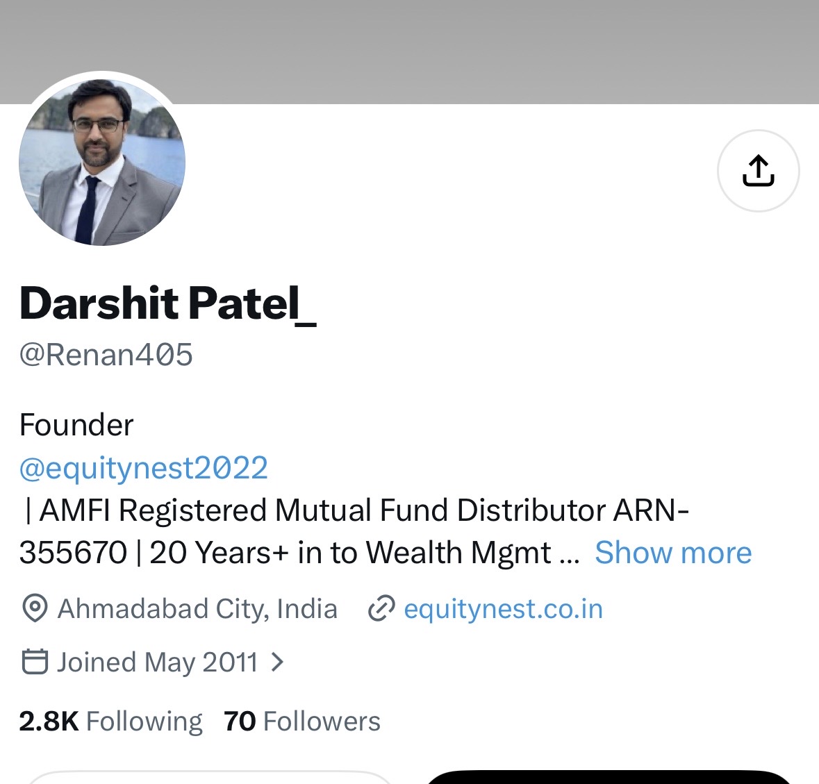 darshitpatel84's tweet photo. 🚨 IMPORTANT: FAKE PROFILE WARNING

It has come to my notice that several fake profiles are being created in my name and are DMing people with various offers.

These fake accounts claims:

❌ “We have created a WhatsApp group where we provide free stock calls/advice.”
 ❌ “We provide crypto calls or manage money in crypto.”
 ❌ “We run a paid advisory service.”
 ❌ “Join our Free/VIP/PAID Telegram group.”
 ❌ “Transfer a small amount of money to my account.”

PLEASE NOTE: NONE OF THESE ARE RUN BY ME.

I want to make this absolutely clear:

��️I DO NOT run any stock Free/Paid advisory service.
➡️I DO NOT operate any Telegram or WhatsApp groups for stock calls.
➡️I DO NOT provide crypto trading calls or manage money in crypto.
➡️I DO NOT ask anyone to transfer funds to me.
➡️I DO NOT DM anyone for investment opportunities.
➡️I DO NOT reply to investment-related DMs.

If someone approaches you claiming to be me or representing me, please do not send money, share personal/banking details, or follow their investment instructions.

I have attached screenshots and links of some fake profiles for reference.

⚠️ Please verify the account carefully before interacting. Do not get trapped by impersonators.

@bineeshkp1 
@AveryRo93678663 
@KCramer3041 
@MubarikNuredin 
@ShrvanK70937519 
@AdrienneSw22706 
@2UjJN4cmSynPNAF
@GeoChCh 
@bineeshkp1 
@Renan405 
@kameron_mce664 
@AveryRo93678663