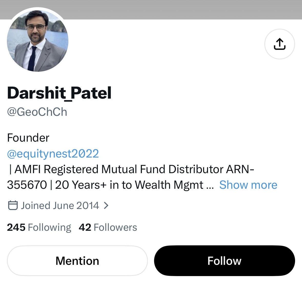 darshitpatel84's tweet photo. 🚨 IMPORTANT: FAKE PROFILE WARNING

It has come to my notice that several fake profiles are being created in my name and are DMing people with various offers.

These fake accounts claims:

❌ “We have created a WhatsApp group where we provide free stock calls/advice.”
 ❌ “We provide crypto calls or manage money in crypto.”
 ❌ “We run a paid advisory service.”
 ❌ “Join our Free/VIP/PAID Telegram group.”
 ❌ “Transfer a small amount of money to my account.”

PLEASE NOTE: NONE OF THESE ARE RUN BY ME.

I want to make this absolutely clear:

��️I DO NOT run any stock Free/Paid advisory service.
➡️I DO NOT operate any Telegram or WhatsApp groups for stock calls.
➡️I DO NOT provide crypto trading calls or manage money in crypto.
➡️I DO NOT ask anyone to transfer funds to me.
➡️I DO NOT DM anyone for investment opportunities.
➡️I DO NOT reply to investment-related DMs.

If someone approaches you claiming to be me or representing me, please do not send money, share personal/banking details, or follow their investment instructions.

I have attached screenshots and links of some fake profiles for reference.

⚠️ Please verify the account carefully before interacting. Do not get trapped by impersonators.

@bineeshkp1 
@AveryRo93678663 
@KCramer3041 
@MubarikNuredin 
@ShrvanK70937519 
@AdrienneSw22706 
@2UjJN4cmSynPNAF
@GeoChCh 
@bineeshkp1 
@Renan405 
@kameron_mce664 
@AveryRo93678663