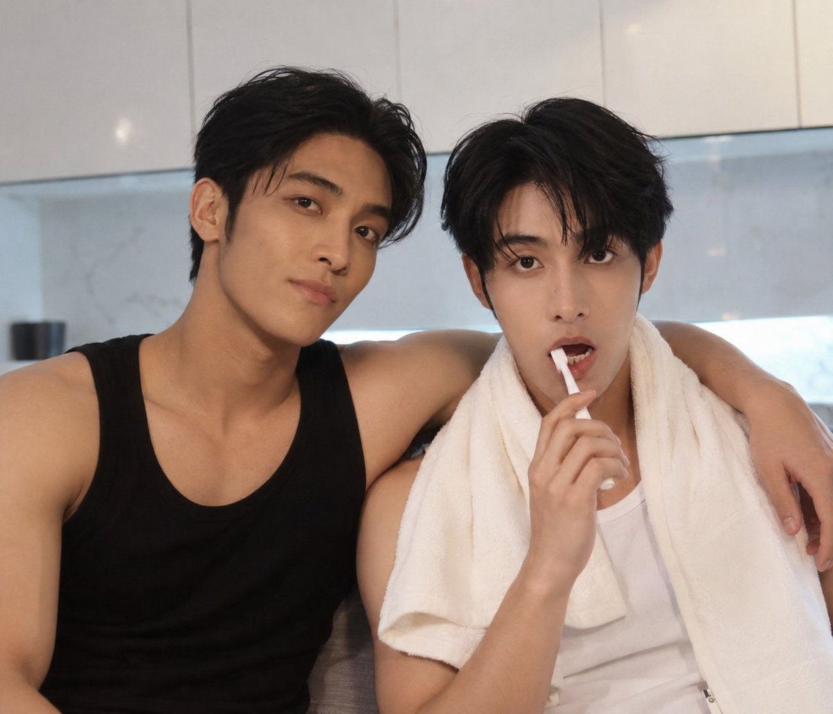 Pcydks11's tweet photo. Pengen banget bikin AU Sanyi sama Xizhao satu universe, Luiyi–Zhaozhao kembar, Changxi–Chusan juga kembar, terus Luiyi sama Zhaozhao iseng tukar pacar dan ngedate seharian tanpa Chusan sama Changxi tahu 😭 BAYANGIN CHAOS-NYA.

Tapi apalah daya aku gak bisa bikin au😭😭 https://t.co/j0d4VRoaZI