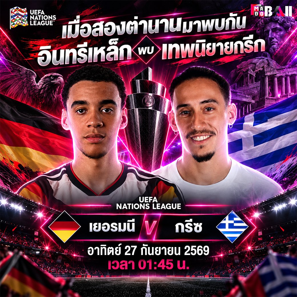 madoballv2's tweet photo. 🔥เว็บ Madoball เว็บแห่งการรับชมกีฬาถ่ายทอดสด🔥
💎ไม่ว่าจะ บอล มวย บาส และกีฬาอื่นๆ เราก็มีครบจบ
👉ดูได้ที่นี่ https://t.co/V8z1xFafg4
🥰คมชัดระดับ HD ไม่มีสะดุด รับประกันทุกความประทับใจ

#madoball #ดูบอลสด #เว็บmadoball #บอล #เว็บใหม่เเนะนำ #เว็บดีแนะนำ #เว็บมาแรง #ดูบอลวันนี้ https://t.co/Sw4legbyjO
