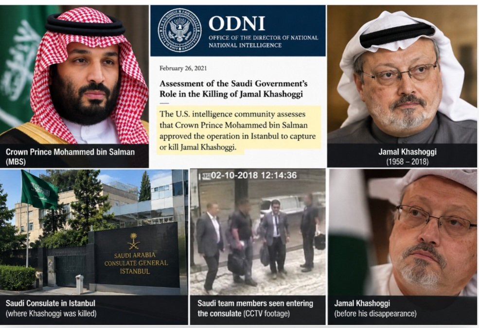 Ladhka's tweet photo. @KSAMOFA RIP #JamalKhashoggi MBS complicit! https://t.co/3lkC8pCW02