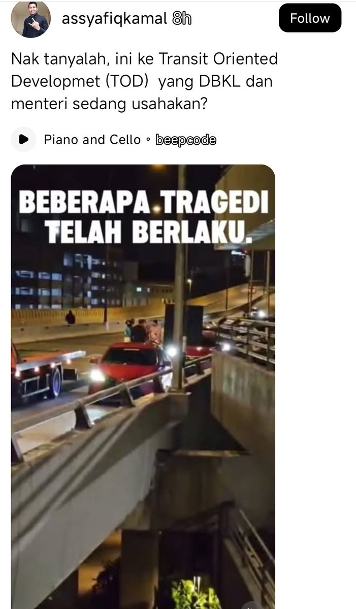 shahrimtamrin's tweet photo. begitulah TOD di bandaraya Kuala Lumpur 

begitulah nasib pejalan kaki di Negaraku https://t.co/AS2JLyBHiD