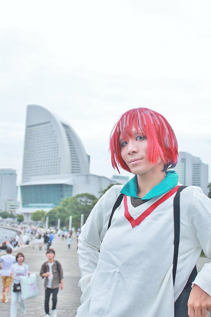 kholodholo's tweet photo. ANIMEKお疲れ様でした～
マチュに着替え終わった後、時間無くて自撮り写真撮って無いので、普通に遅速報としてあげﾏｽｯ
せっかくの地球の海の港町なのに、どんよりして残念…
そして汚い…
撮影 @swordon0X ｻﾝ
＃ANIMEK https://t.co/S5aqWFHncy