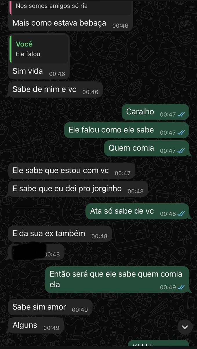 Malandro_solo's tweet photo. Melhores momentos de uma conversa muito gostosa, entre o corninho e a esposa putinha 😈👑♠️ https://t.co/m1MJI8u6u2