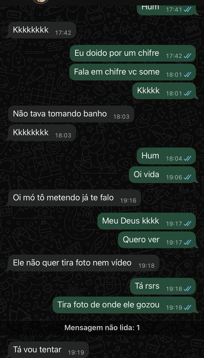 Malandro_solo's tweet photo. Melhores momentos de uma conversa muito gostosa, entre o corninho e a esposa putinha 😈👑♠️ https://t.co/m1MJI8u6u2