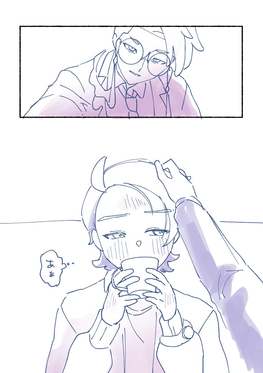 towa0611poke's tweet photo. （好きだなあ）
 #カラキョウワンドロワンライ
お題「初恋」で描かせてもらいました！初恋……？
ワンドロワンライ運営ありがとうございました！
最後なのできっかり1時間で挑戦させてもらいました🫶 https://t.co/OF80HRR8Hi