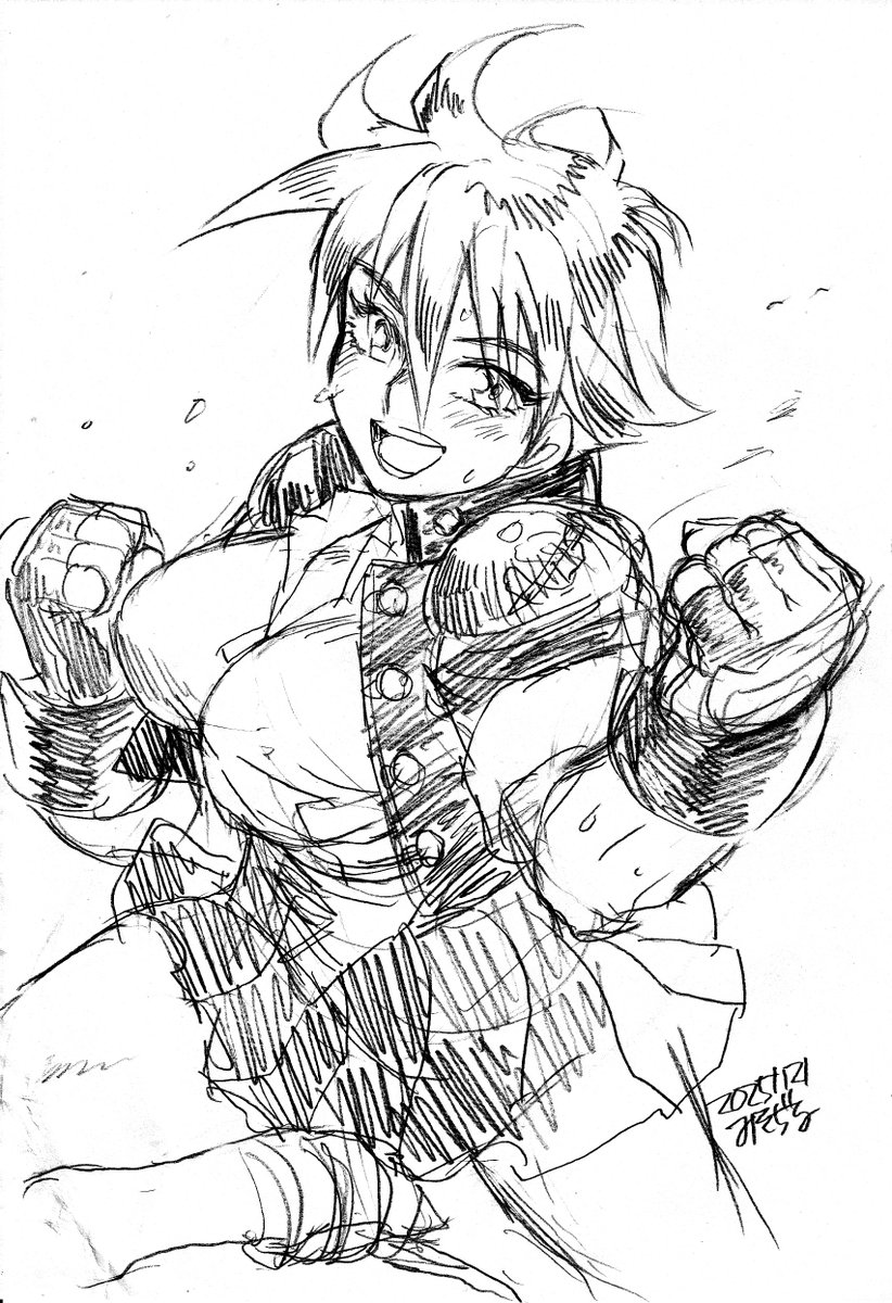 misodiru's tweet photo. アナログ落書きをスキャンして取り込んだのをまとめた本を作成中〜
＃アナログ落書き https://t.co/SuJTZo3Ml8