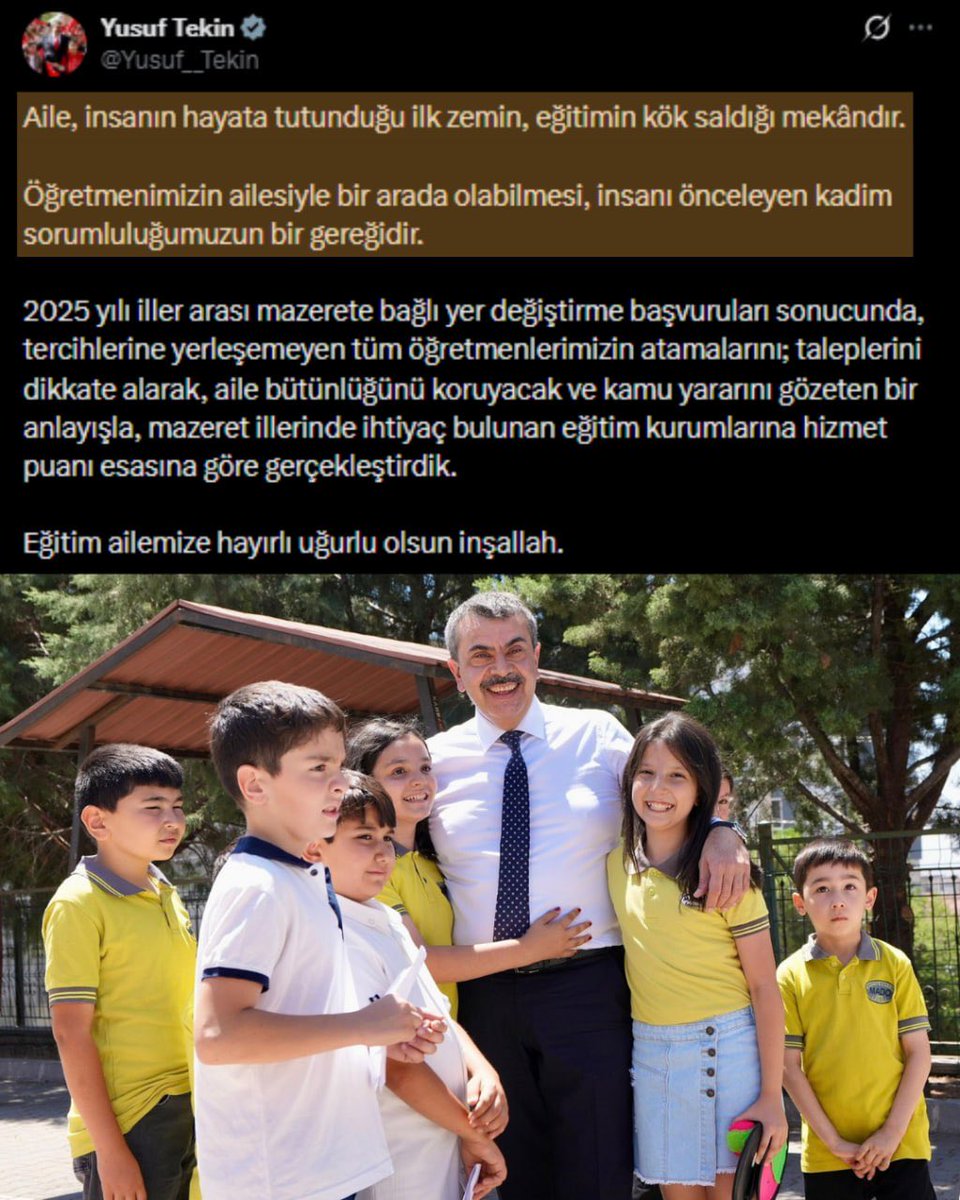 HOgretmen16481's tweet photo. Sayın @Yusuf__Tekin; #KadimSorumlulukNeOldu öğretmenlerimizin aile birliği ve diğer kabul edilmiş mazeretlerinin kontenjan nedeniyle karşılanamaması, sürecin çözümle tamamlanmasını zorlaştırmaktadır. Görevimizi sürdürebilmemiz ve aile bütünlüğü müzü koruyabilmemiz için yeterli kontenjan oluşturulmasını rica ediyoruz. @RTErdogan @cftcblnt @oktay_saral @_cevdetyilmaz @hasandogan ❤️