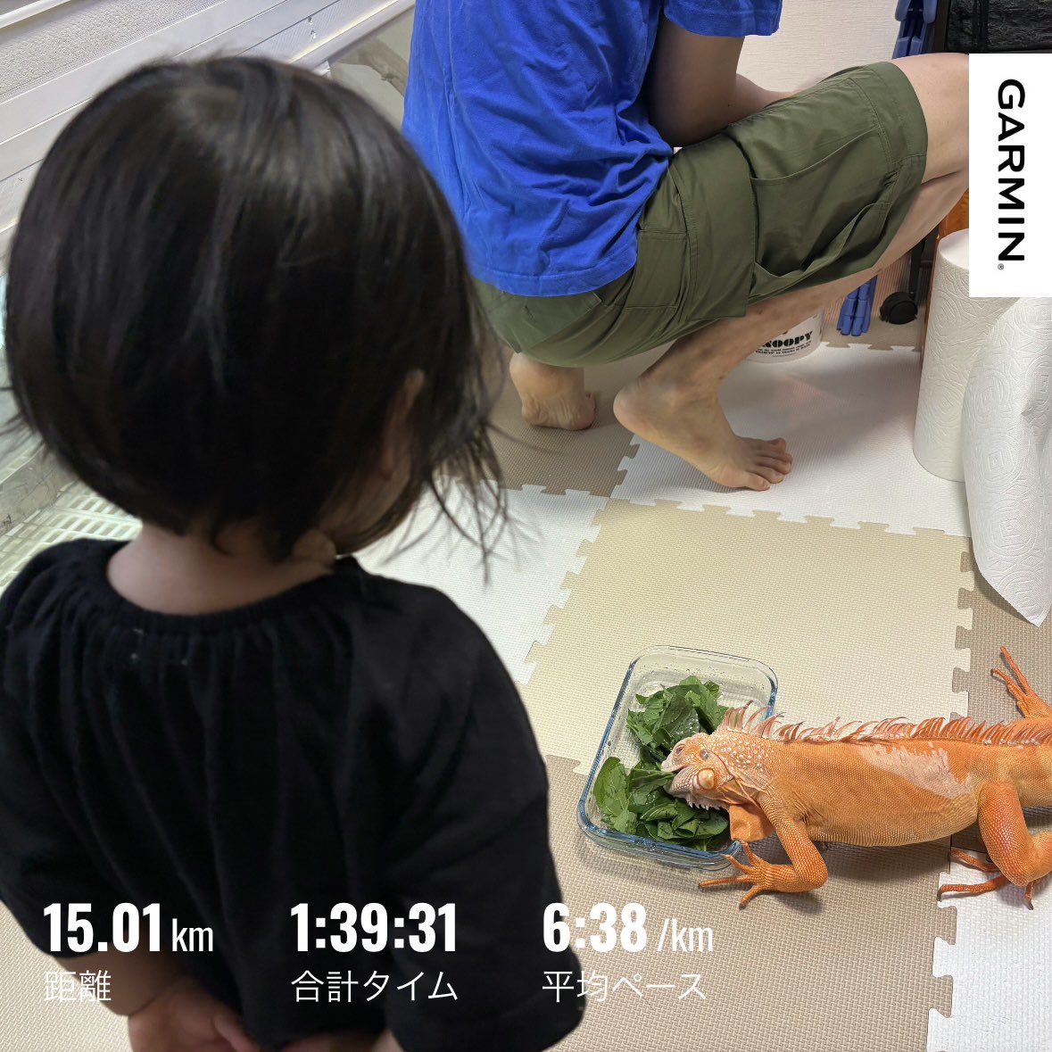 runranrun9112's tweet photo. 褒めて褒めてー！

産後初！1人で止まらずに15キロ走った！！
一貫した6分40くらいで走れたこと、最後1キロは5分40くらいで追い込めて良かった！！

この調子でレガハまで頑張ろう💪 https://t.co/fCH6weihkK